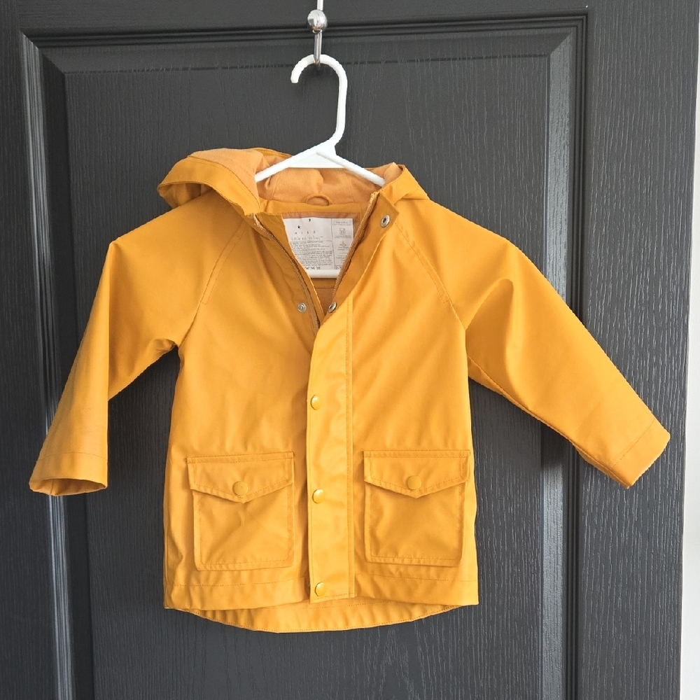 Little Earth Mustard Kids Raincoat